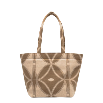 Wool Shopping Bag With Logo