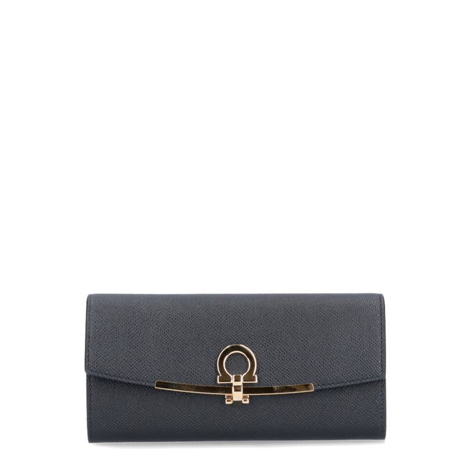 Gancini Leather Continental Wallet