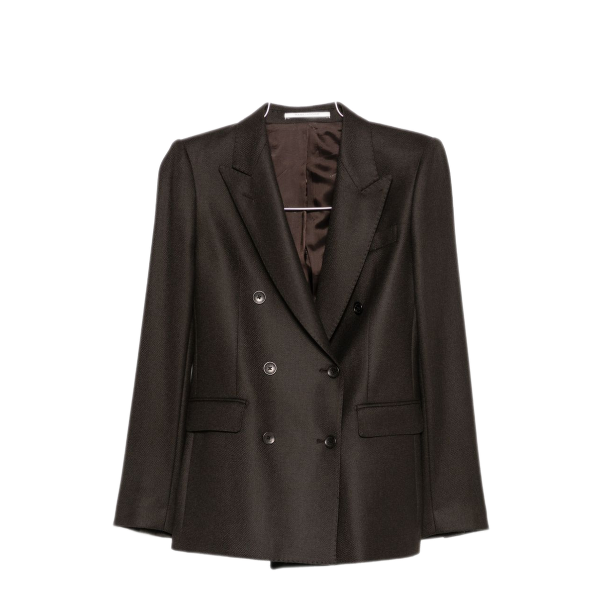 MAYFEYR - Tagliatore - Brown Wool Double Breasted Jacket - JPARIGI10B160069M344