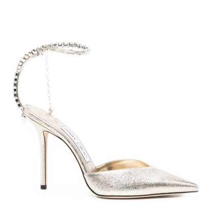 MAYFEYR - Jimmy Choo - With Heel - SAEDA100DQMPLATINUMCRYSTAL