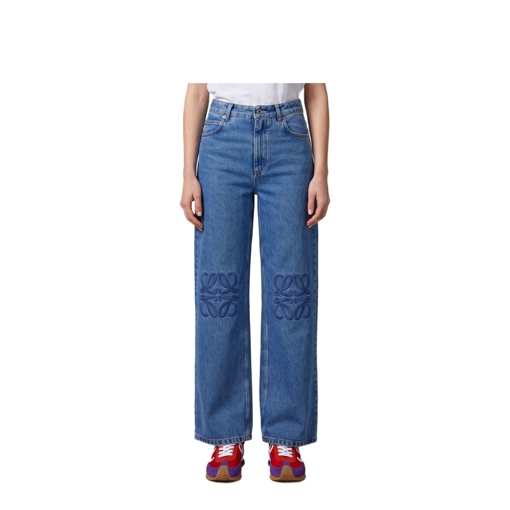 MAYFEYR - Loewe - Anagram Baggy Jeans In Denim - S359Y11XEB5320