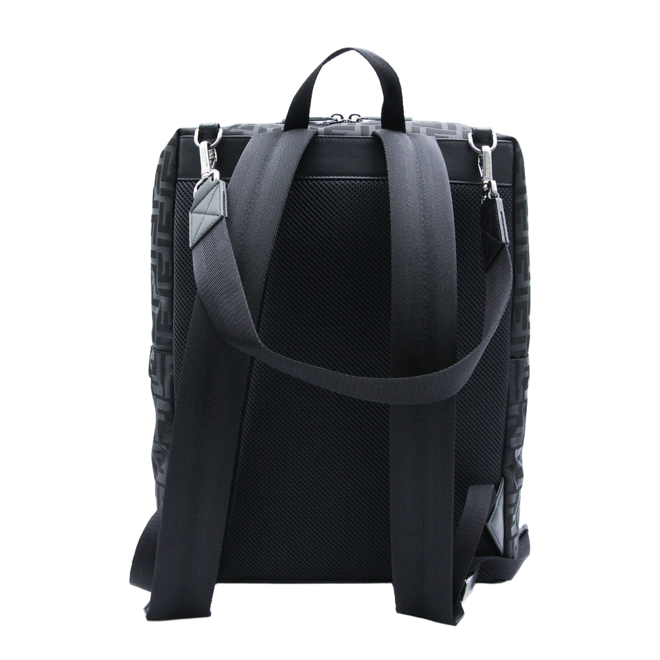 Lui Medium Nylon Backpack - Black