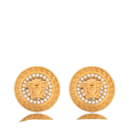 Crystal Medusa Earrings