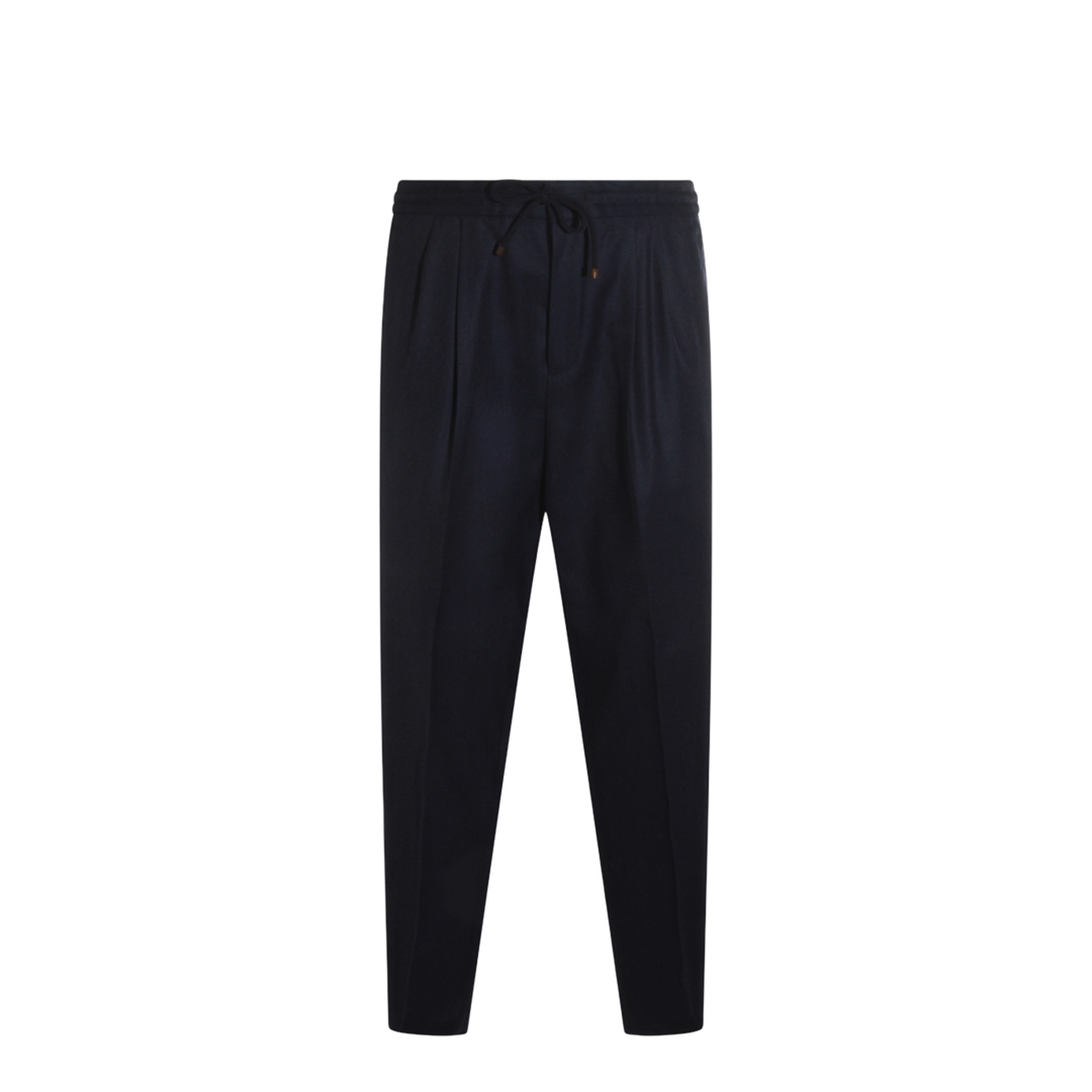 Leisure Fit Trousers Wool Navy