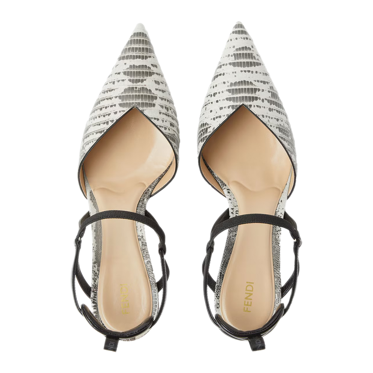 MAYFEYR - Fendi - Slingback Very Colibr In Leather - 8J9230B18BF1XJU