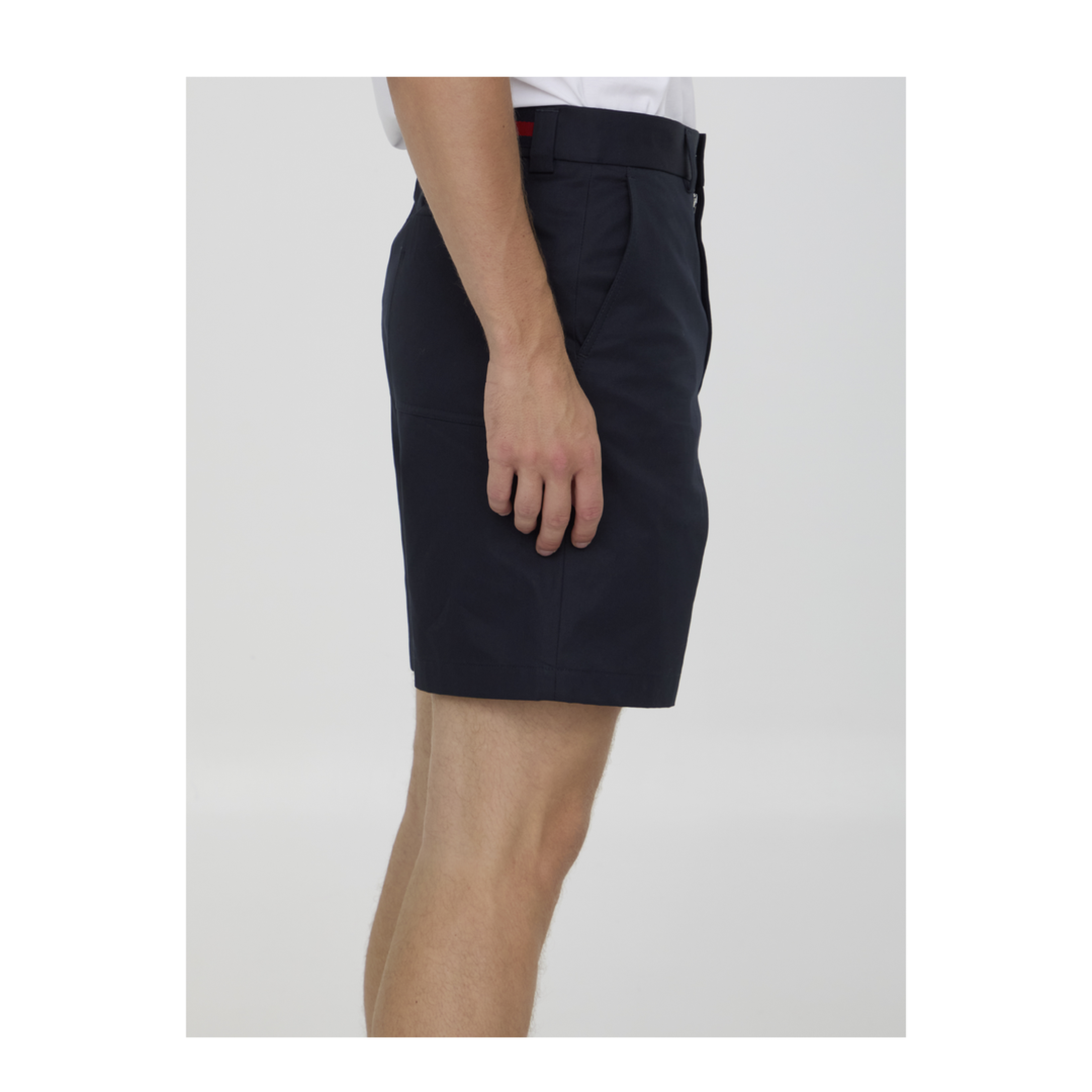 Double Cotton Twill Shorts
