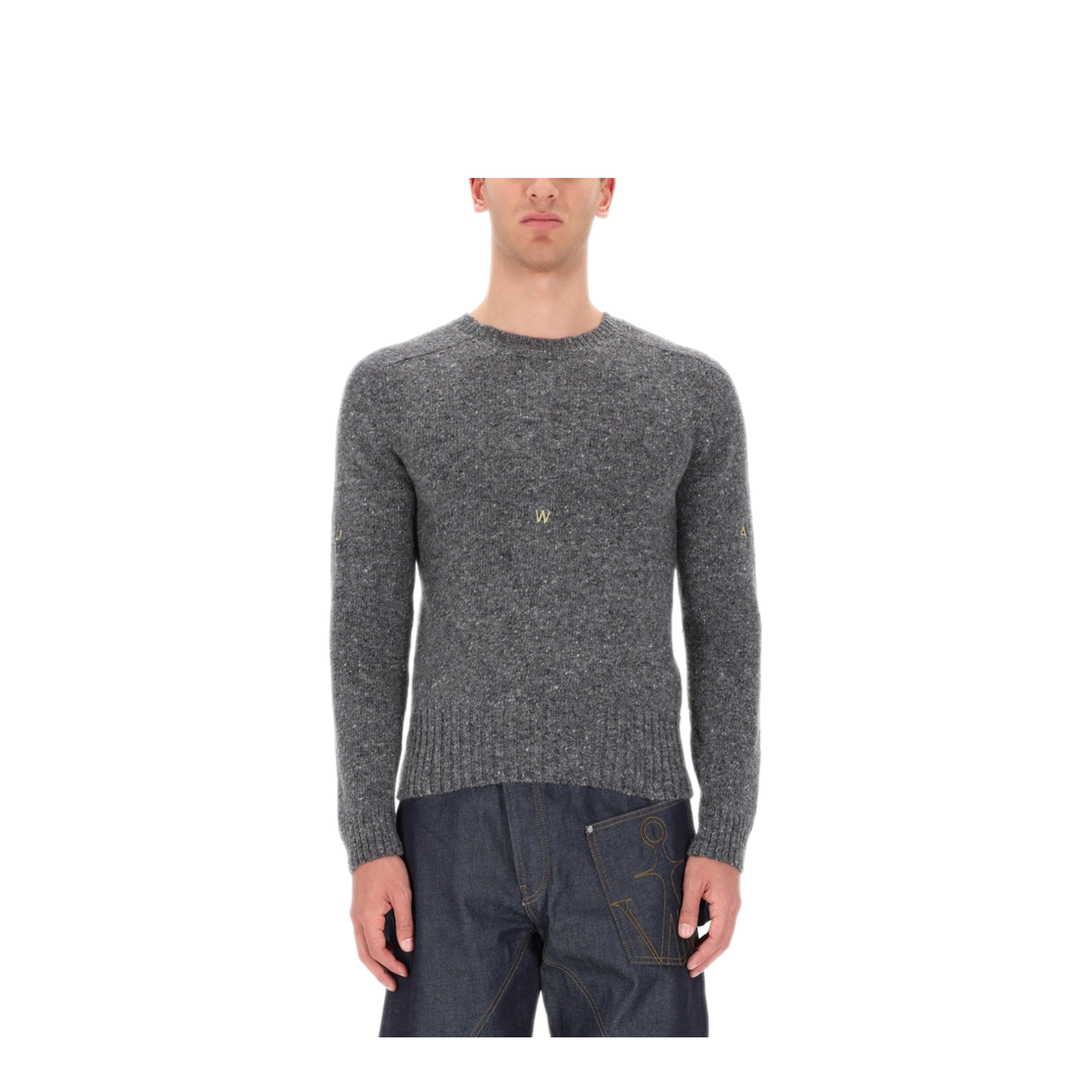 MAYFEYR - JW ANDERSON - Jersey With Embroidery - KW1525YN0458972