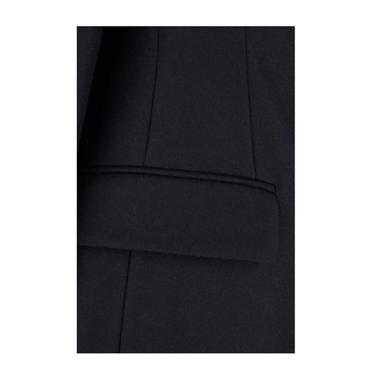 Midnight Blue Wool Coat
