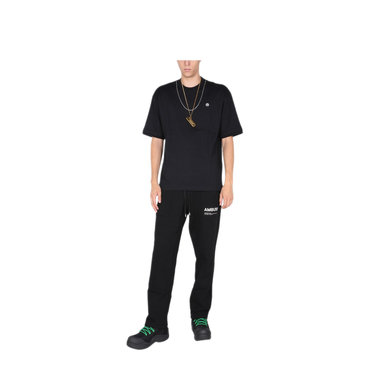 MAYFEYR - AMBUSH - T Shirt With Chain - BMAA010F21JER0011003