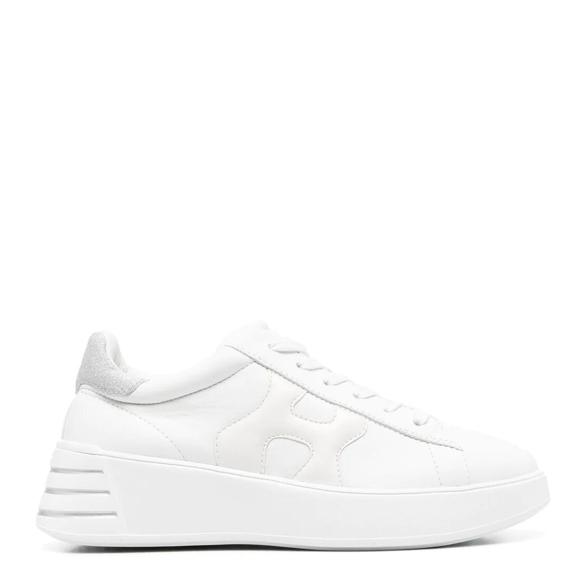 Sneakers Rebel White Silver