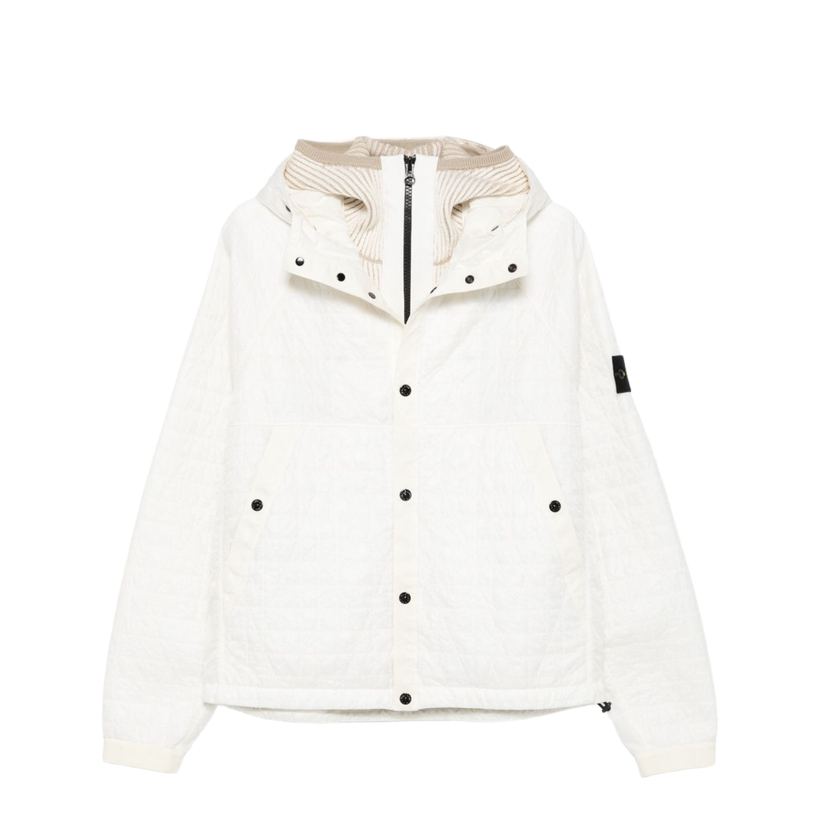 Padded Jacket in Light Nylon Rep