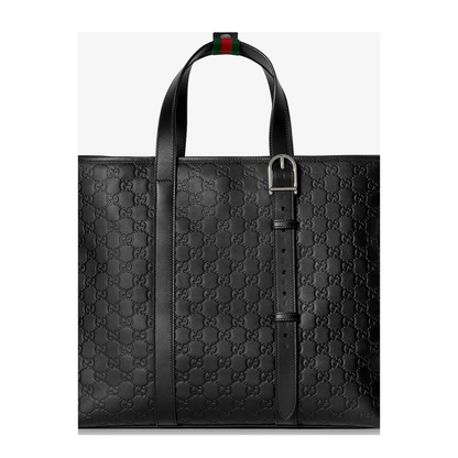 GG Emblem Large Tote Bag