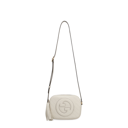 GG Marmont Leather Camera Bag - Cream