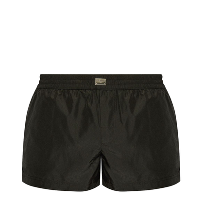 Logo Plaque Swimsuit