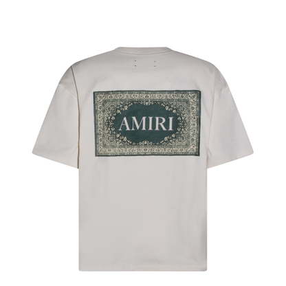 Bandana Ivory Cotton T-Shirt