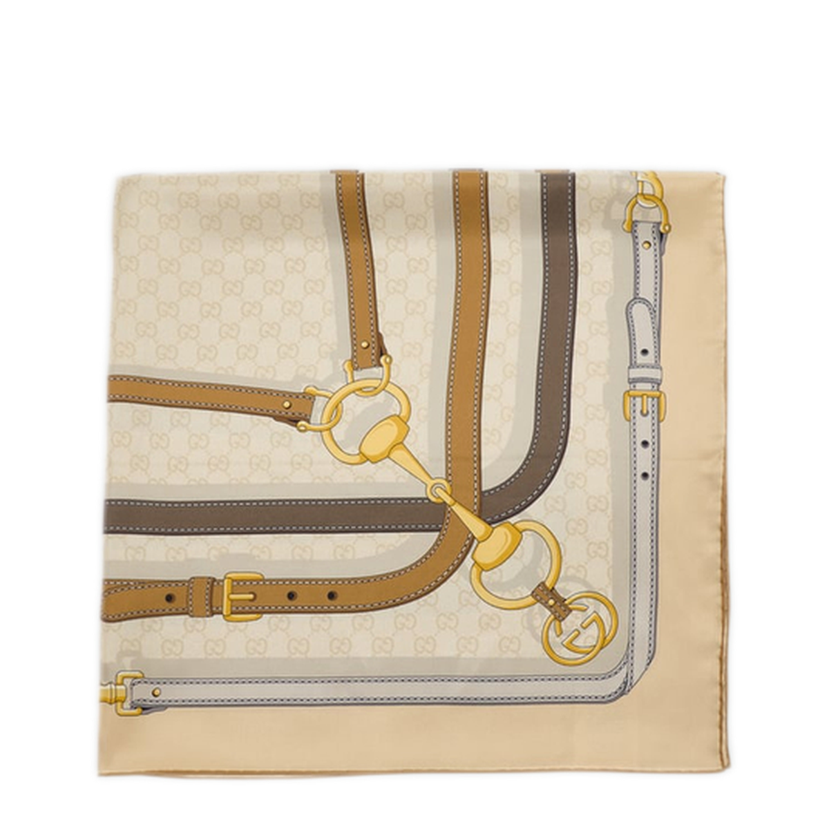 MAYFEYR - Gucci - Gg Jacquard Silk Twill Printed Square Scarf - A007EA3G0019700