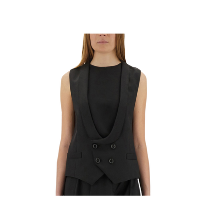 MAYFEYR - Moschino - Virgin Wool Vest - 100304180555