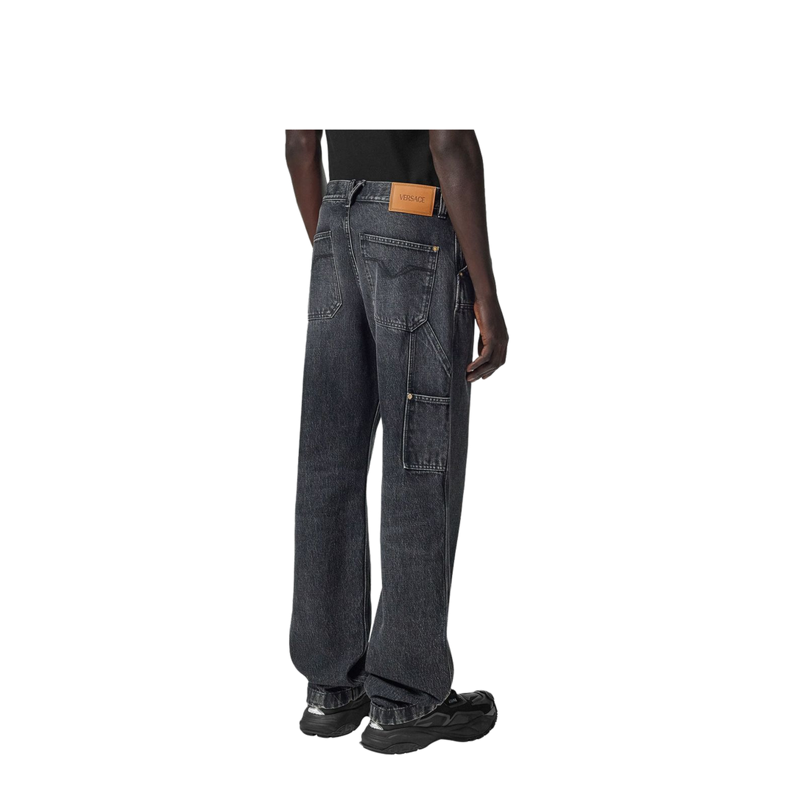 Denim Cotton Jeans - Pants