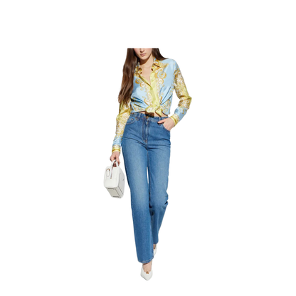 MAYFEYR - Versace - Baroque-Printed Silk Shirt - 10013601A17165