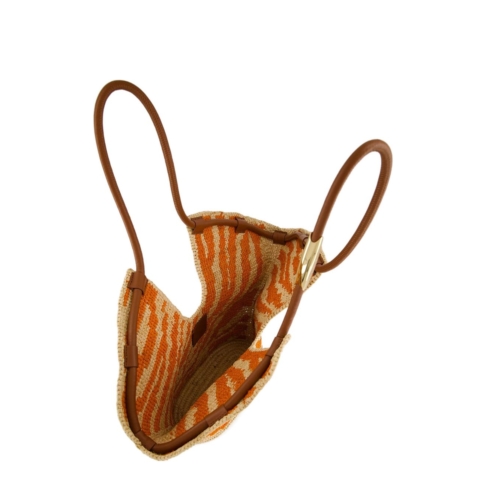 Tote in Beige Raffia