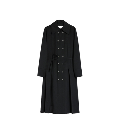 Wool Coat with Belt