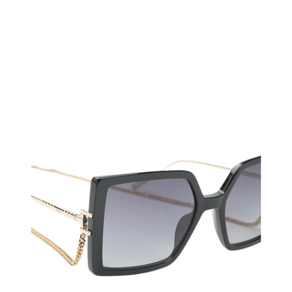 MAYFEYR - CHOPARD EYEWEAR - Black Acetate Sunglasses - IKCH3340BLK