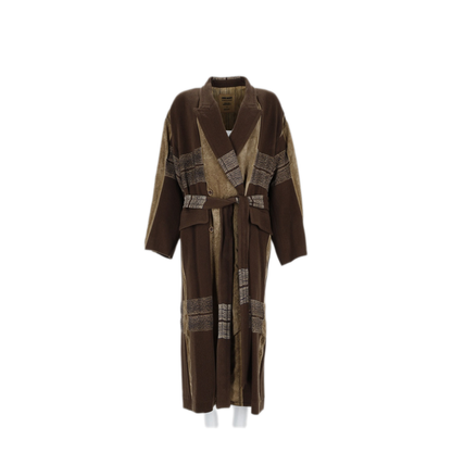 Multicolour Trench Coat