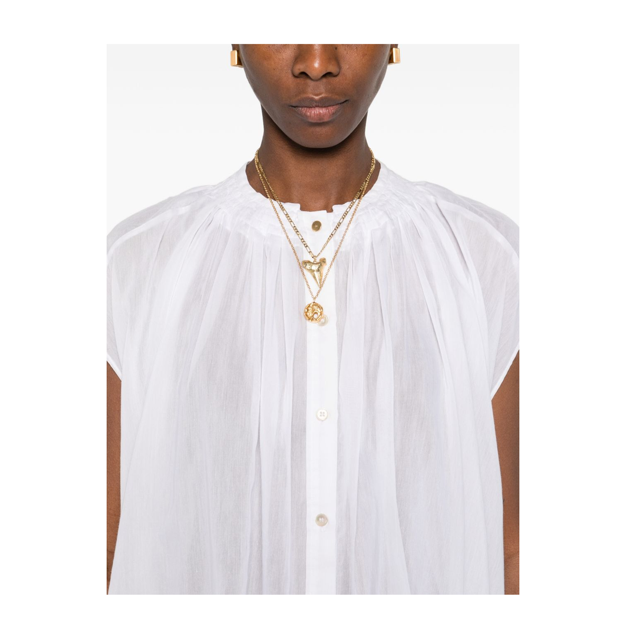 MAYFEYR - Forte Forte - Shirts White - 14910MYSHIRTCRYSTAL