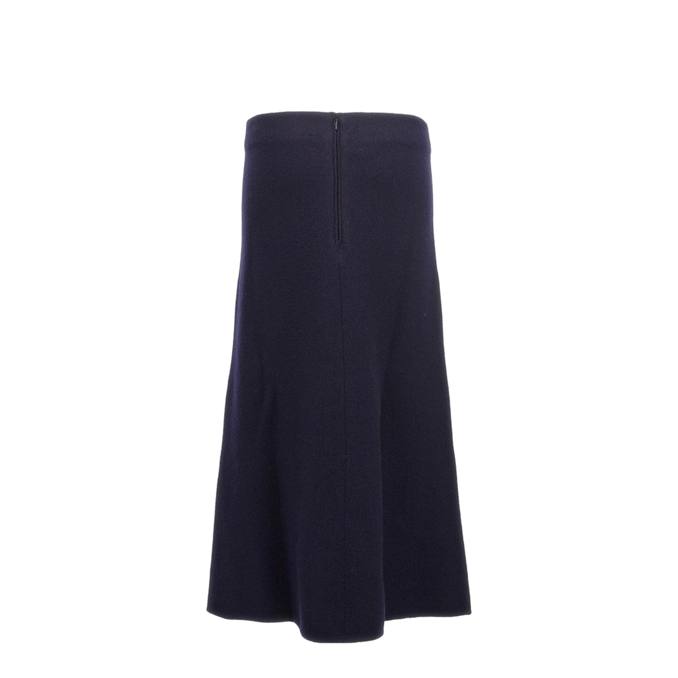 Long Wool Skirt