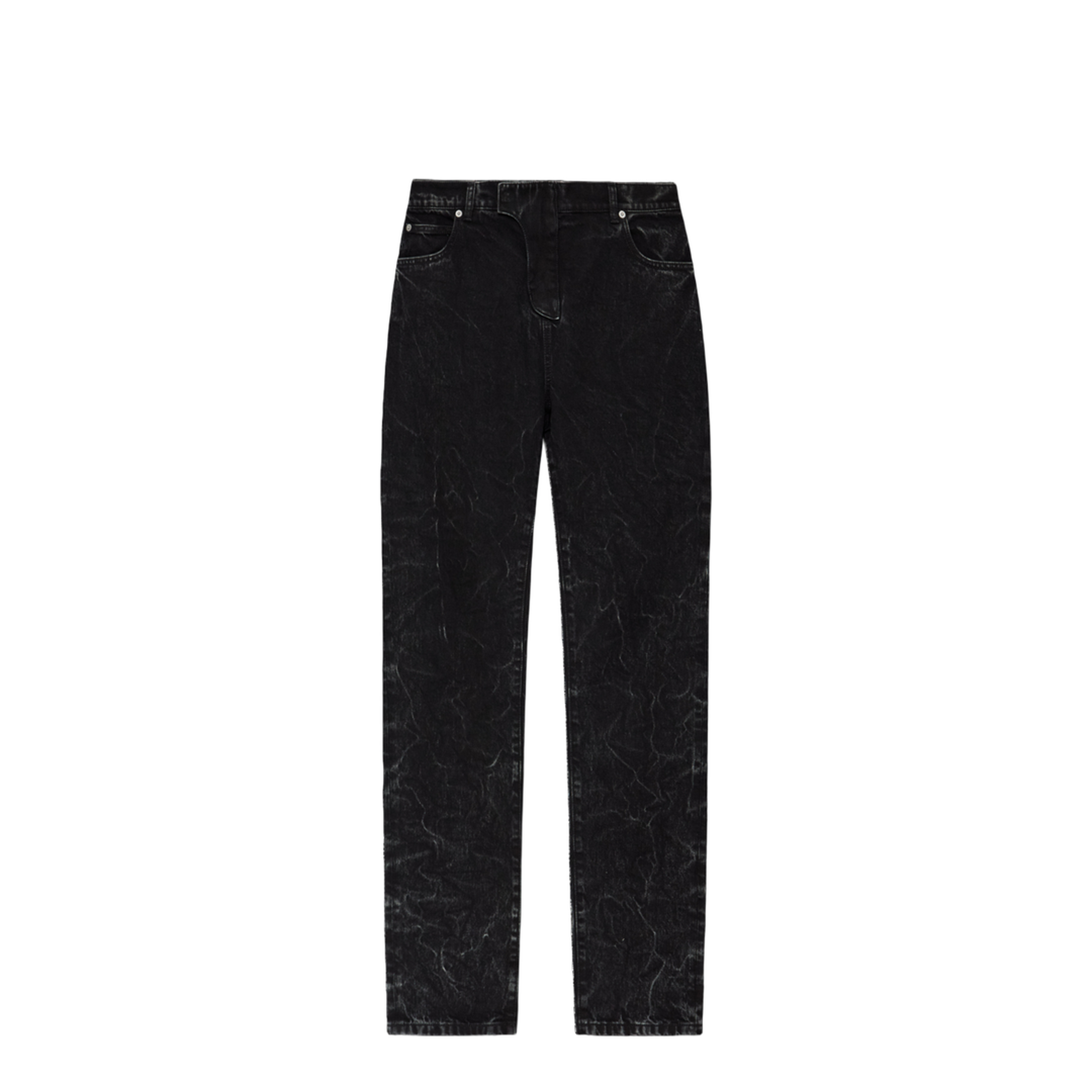Vintage Effect Jeans Black