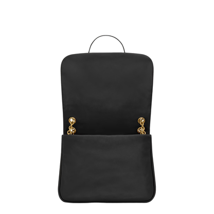 Jamie Medium Lambskin Shoulder Bags - Black