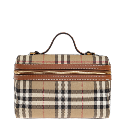MAYFEYR - Burberry - Vanity Case Accessories - 8120525A9534VNTGCHKBRIARBROWN