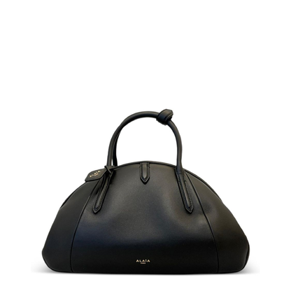 Purse Calfskin Top Handle Bag - Noir
