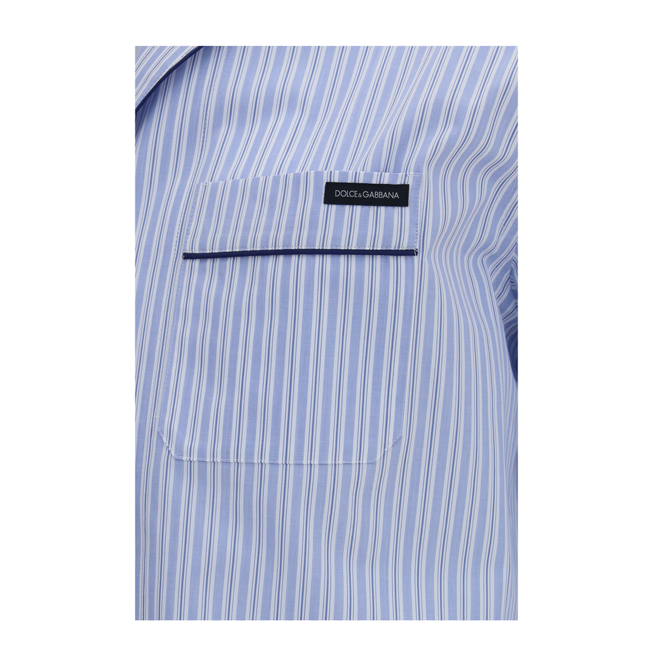 MAYFEYR - Dolce & Gabbana - Embroidered Cotton Blend Shirt - F5U37TFR510S8051