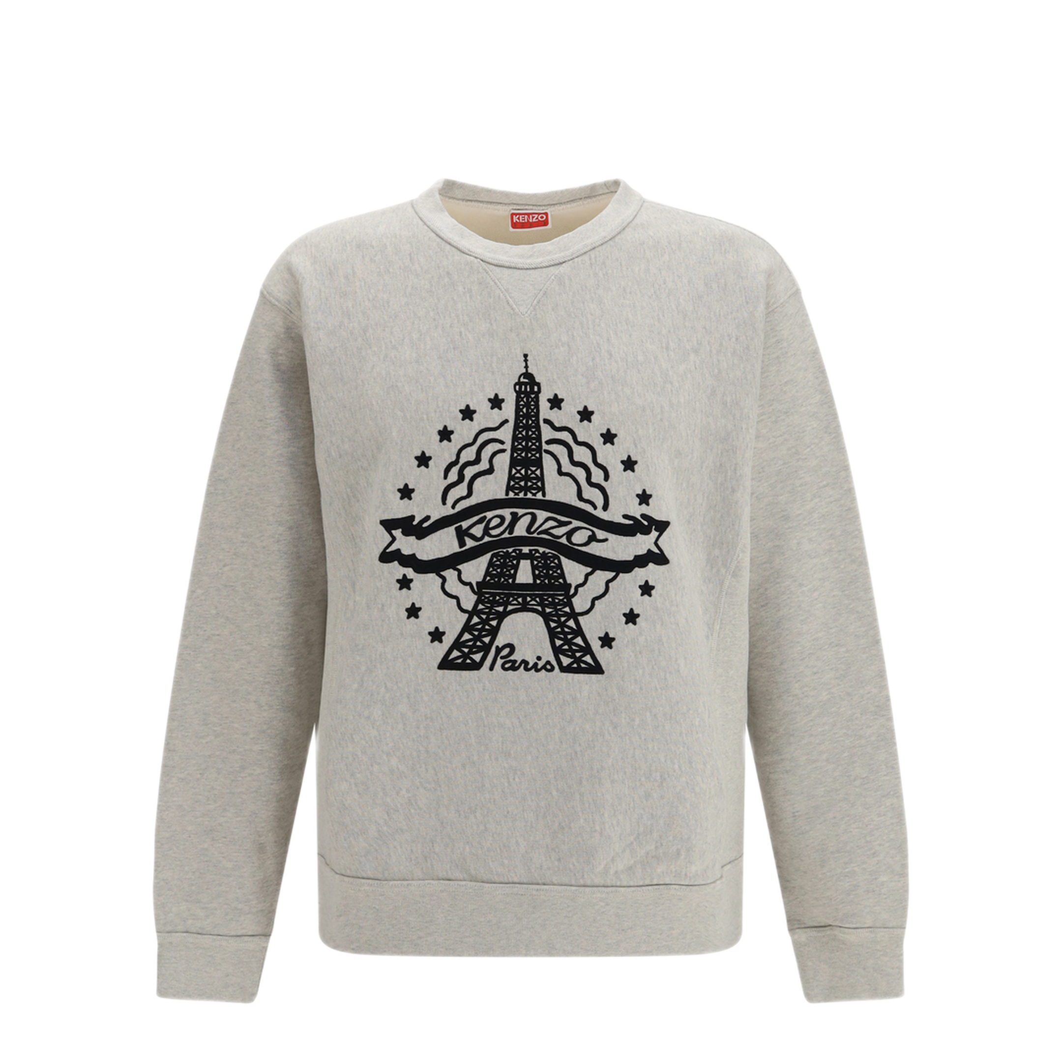 MAYFEYR - Kenzo - Eiffel Tower Design Cotton Sweatshirt - FG65SW2784MJ