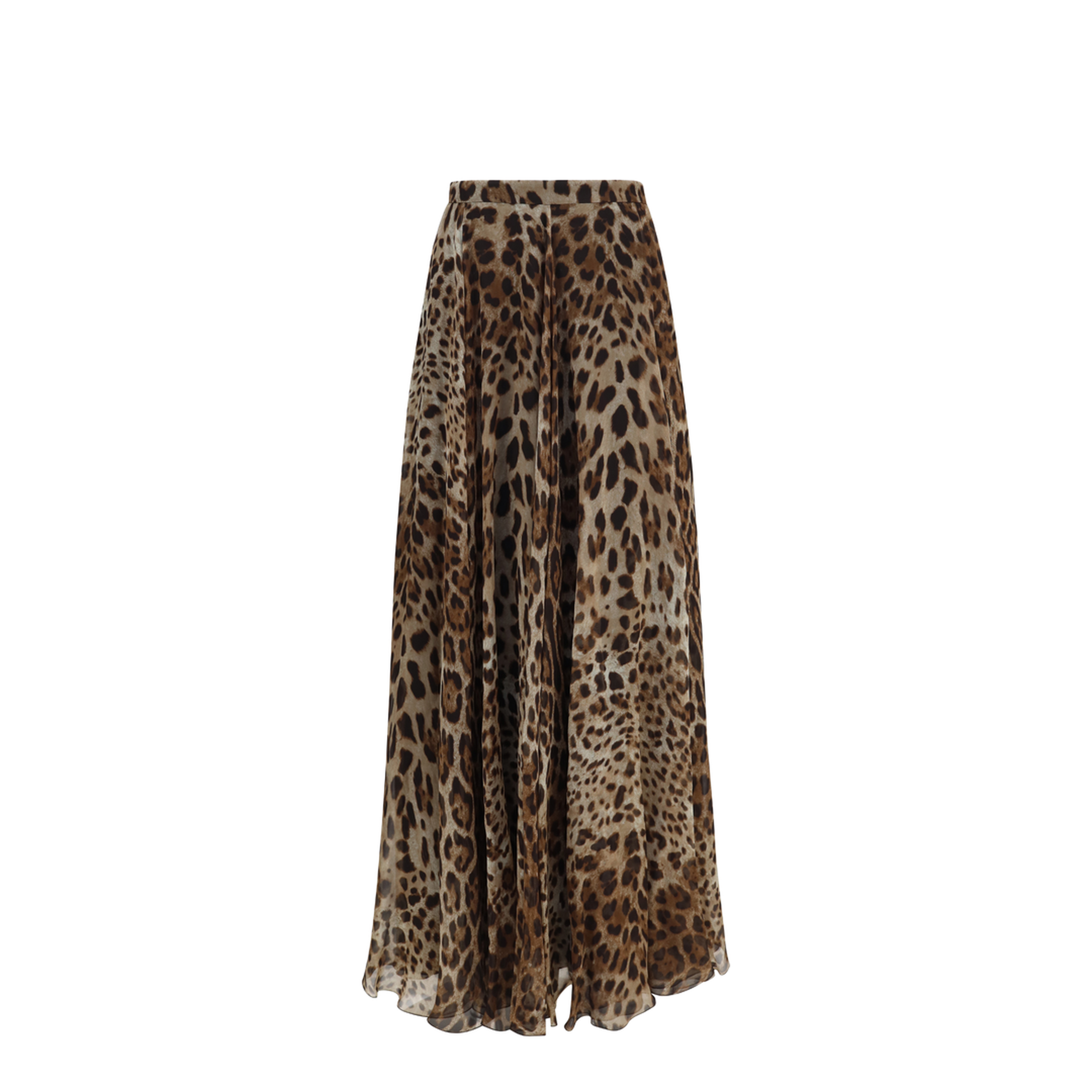 MAYFEYR - Dolce & Gabbana - Leopard-Print Chiffon Skirt - F4DC8TFS1AR