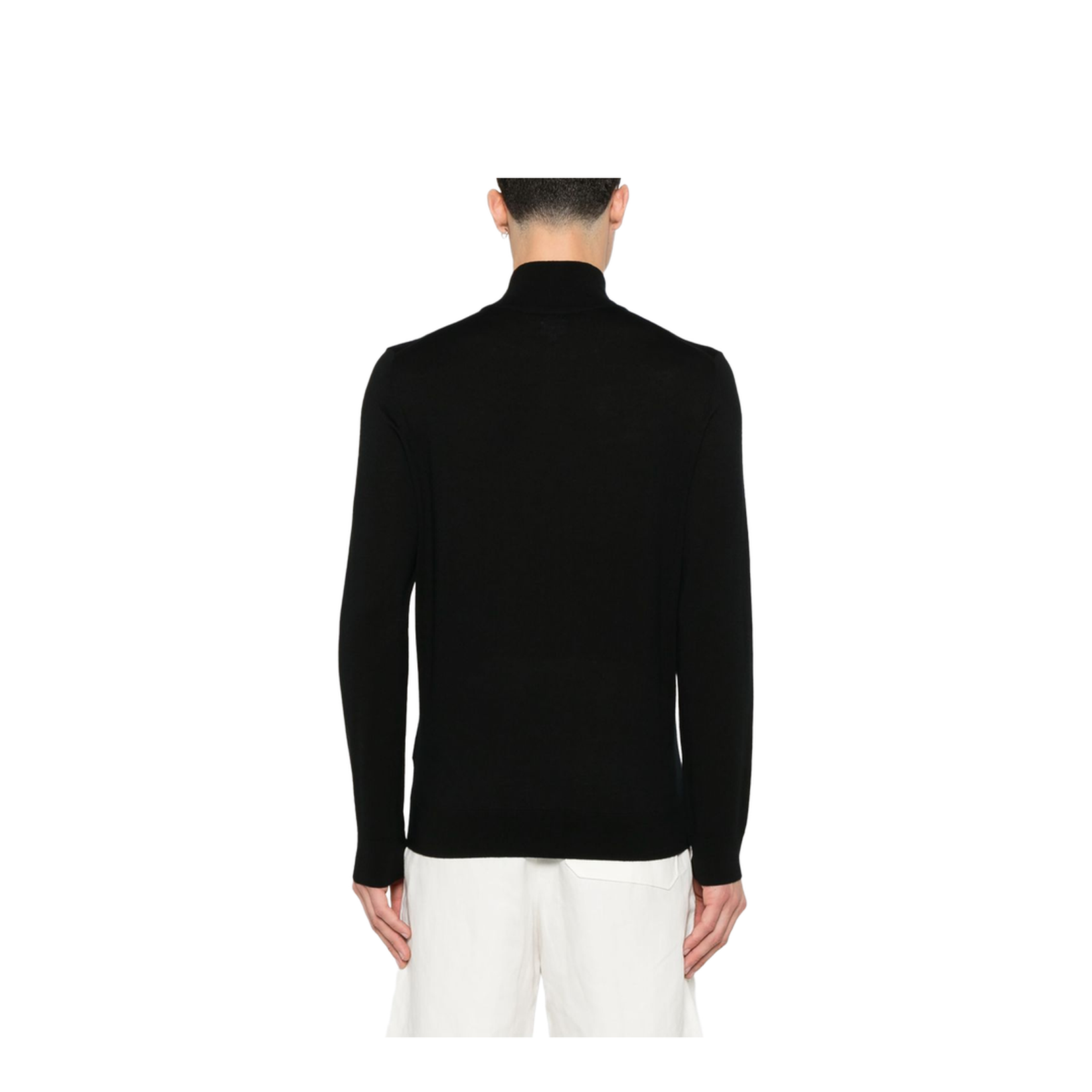 Wool Zipped Cardigan