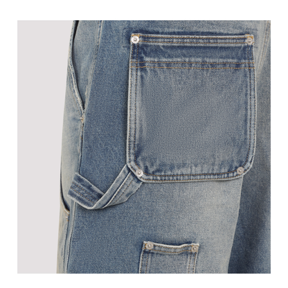 MAYFEYR - Moschino - Blue Cotton Jeans - 251E032005230281