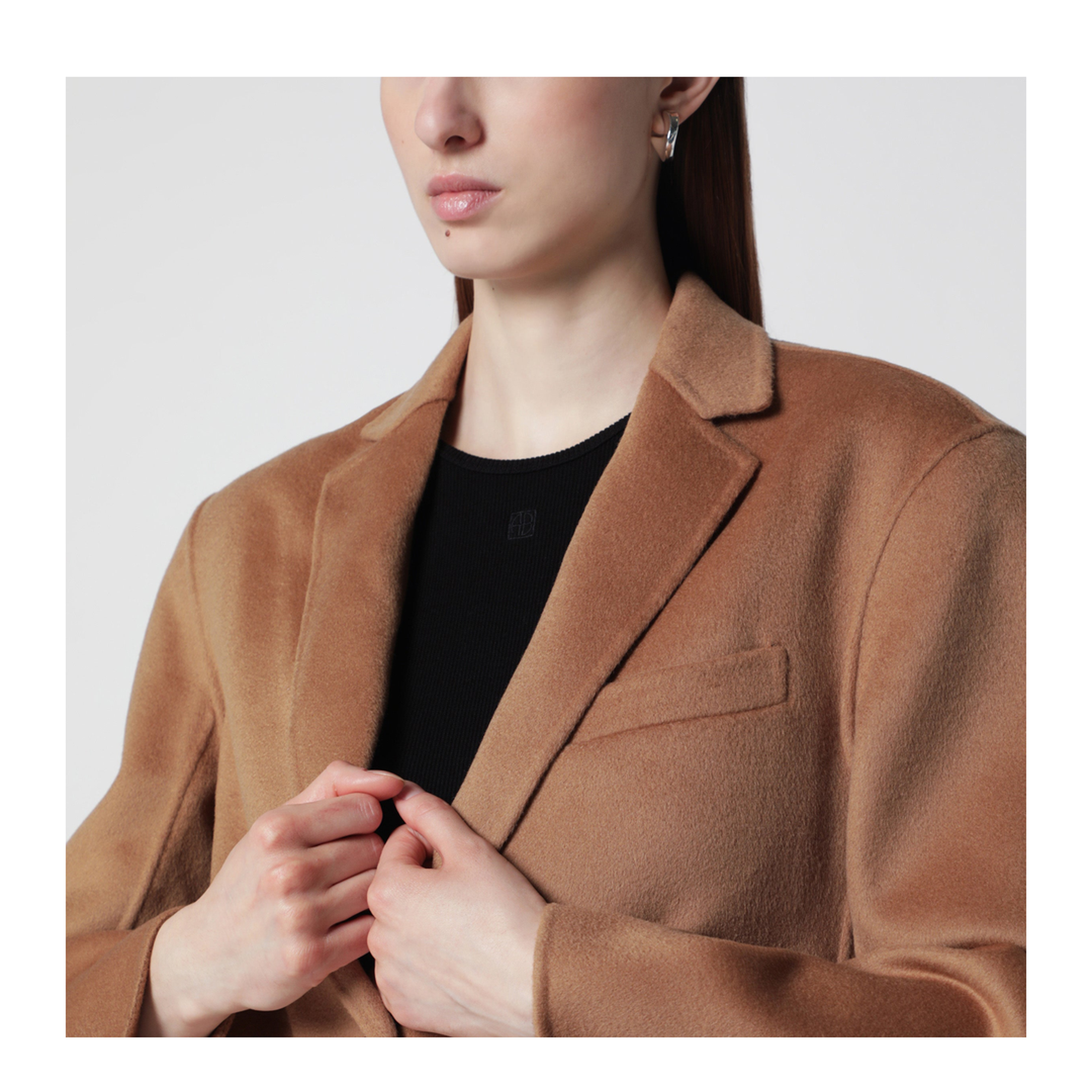 MAYFEYR - Anine Bing - Quinn Blazer In Wool And Cashmere - A-01-7073WO200