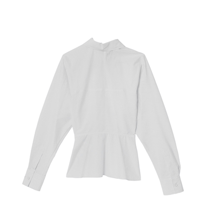 White Striped Cotton Shirt