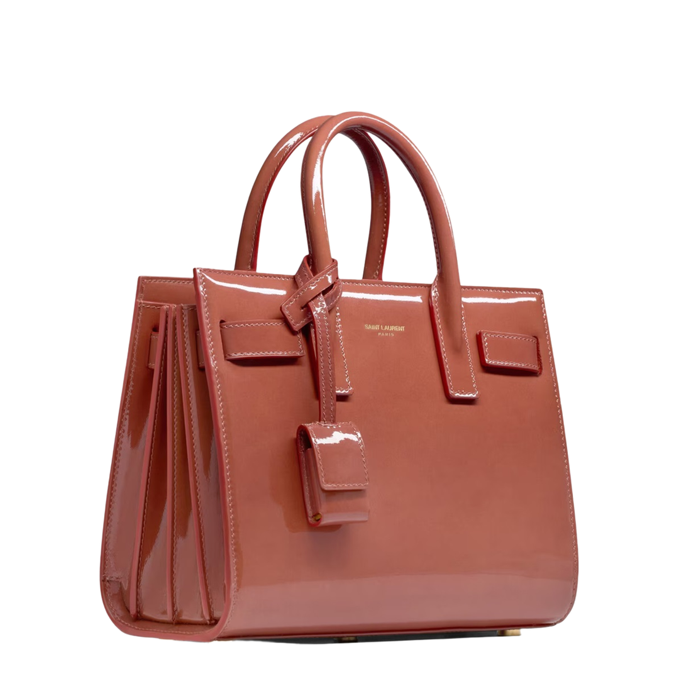 Sac de Jour Nano Leather Tote Bags - Bronze