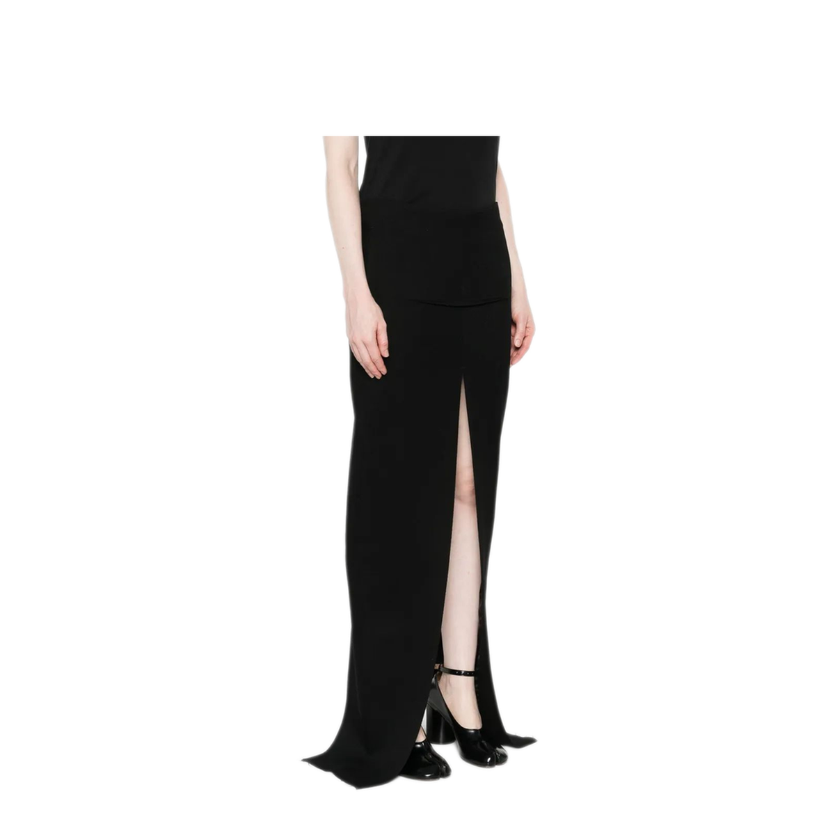 Long Skirt with Center Slits