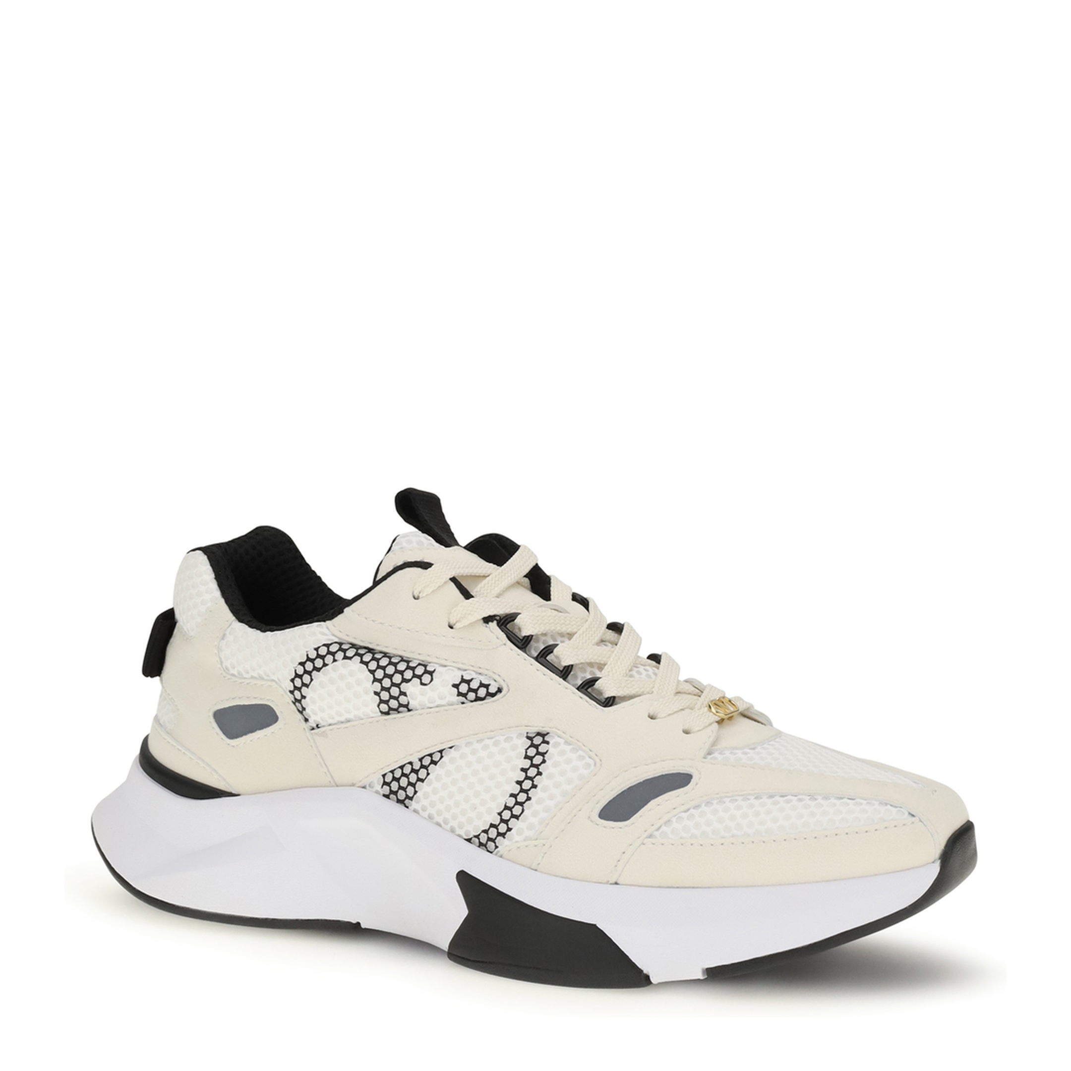 MAYFEYR - Valentino - Demivee Mesh And Suede Sneakers - 9Y2S0N88QAP0QV
