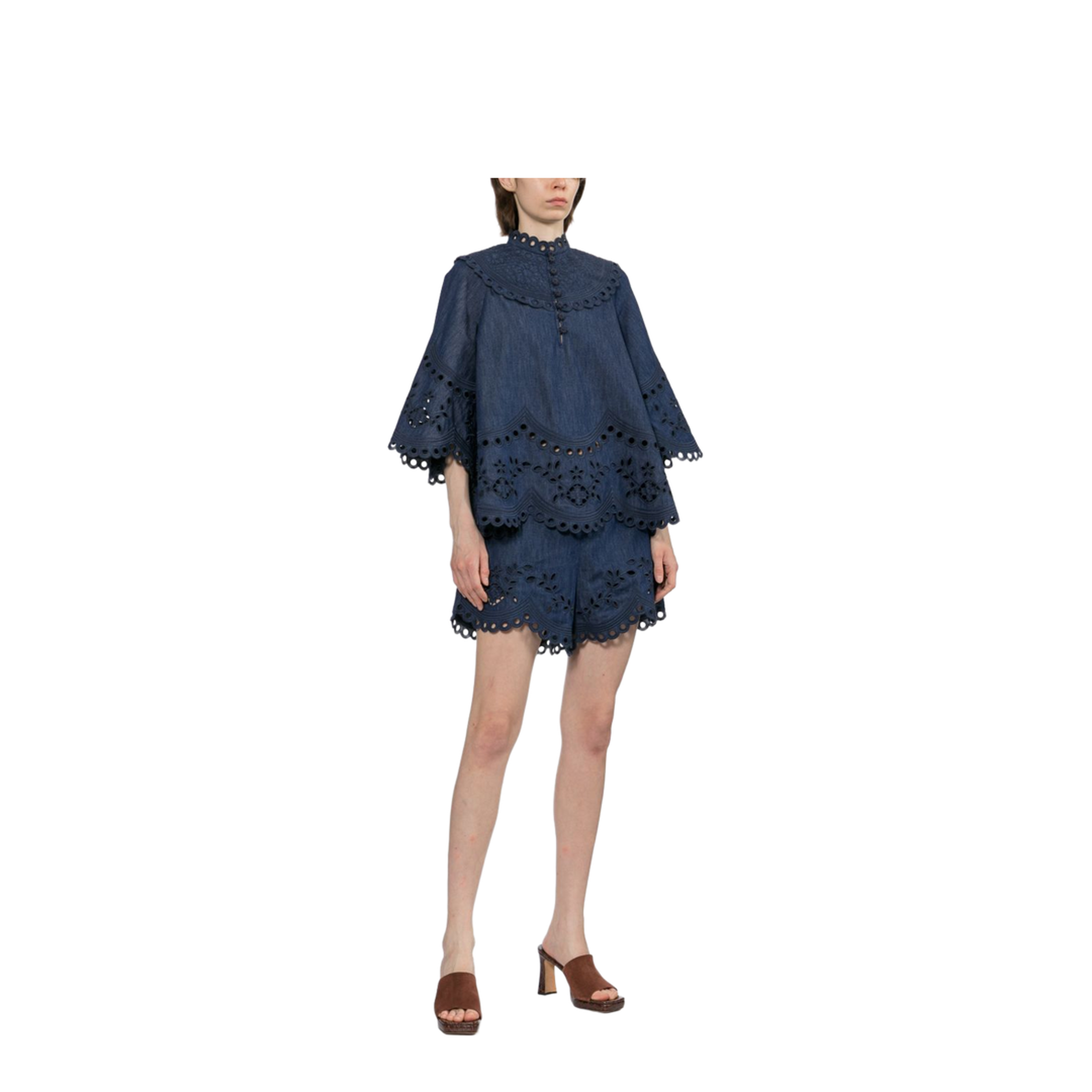 MAYFEYR - Zimmermann - Shorts Blue - 7283ASS263INK