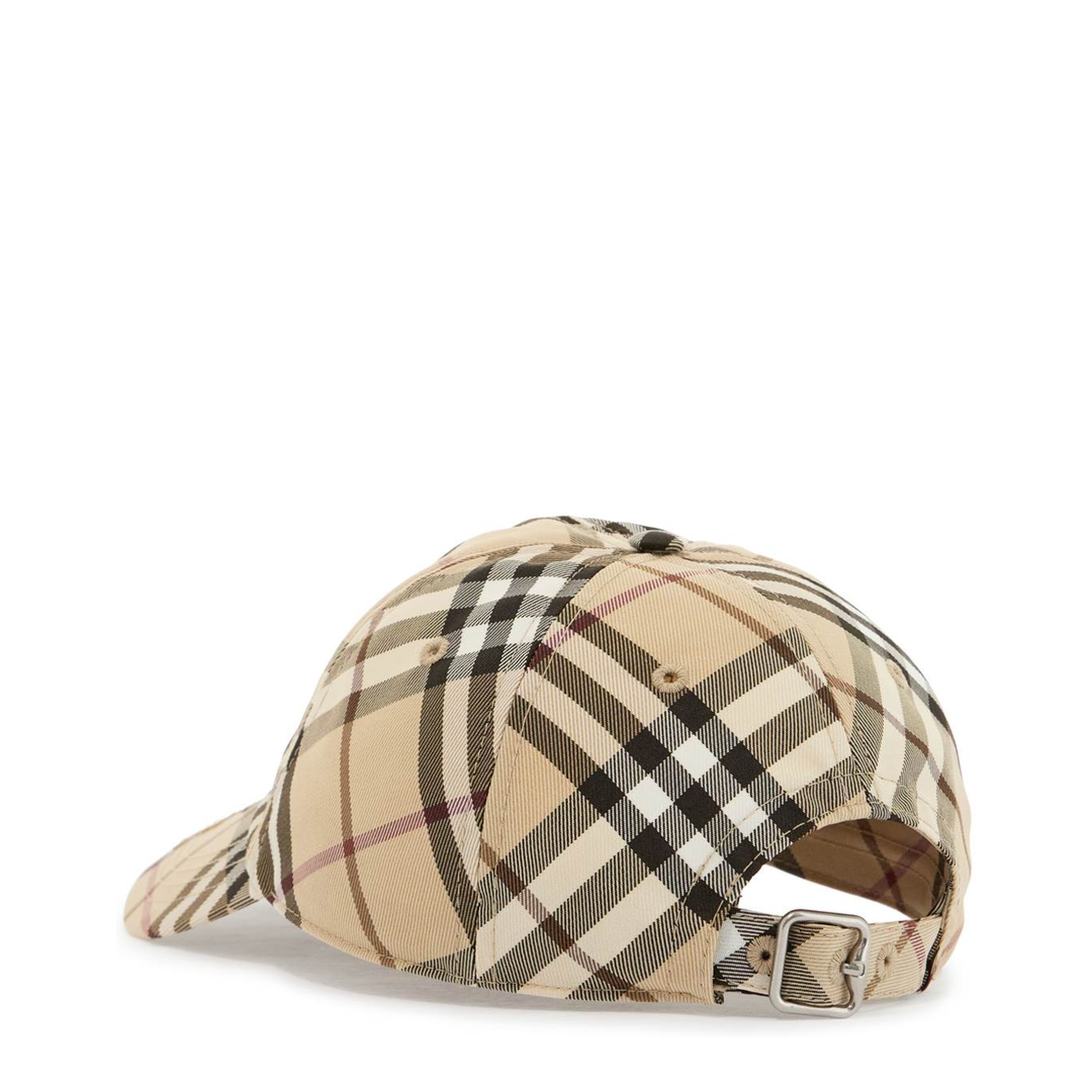 MAYFEYR - Burberry - Check Fabric Cap With Visor - 8102967A5686