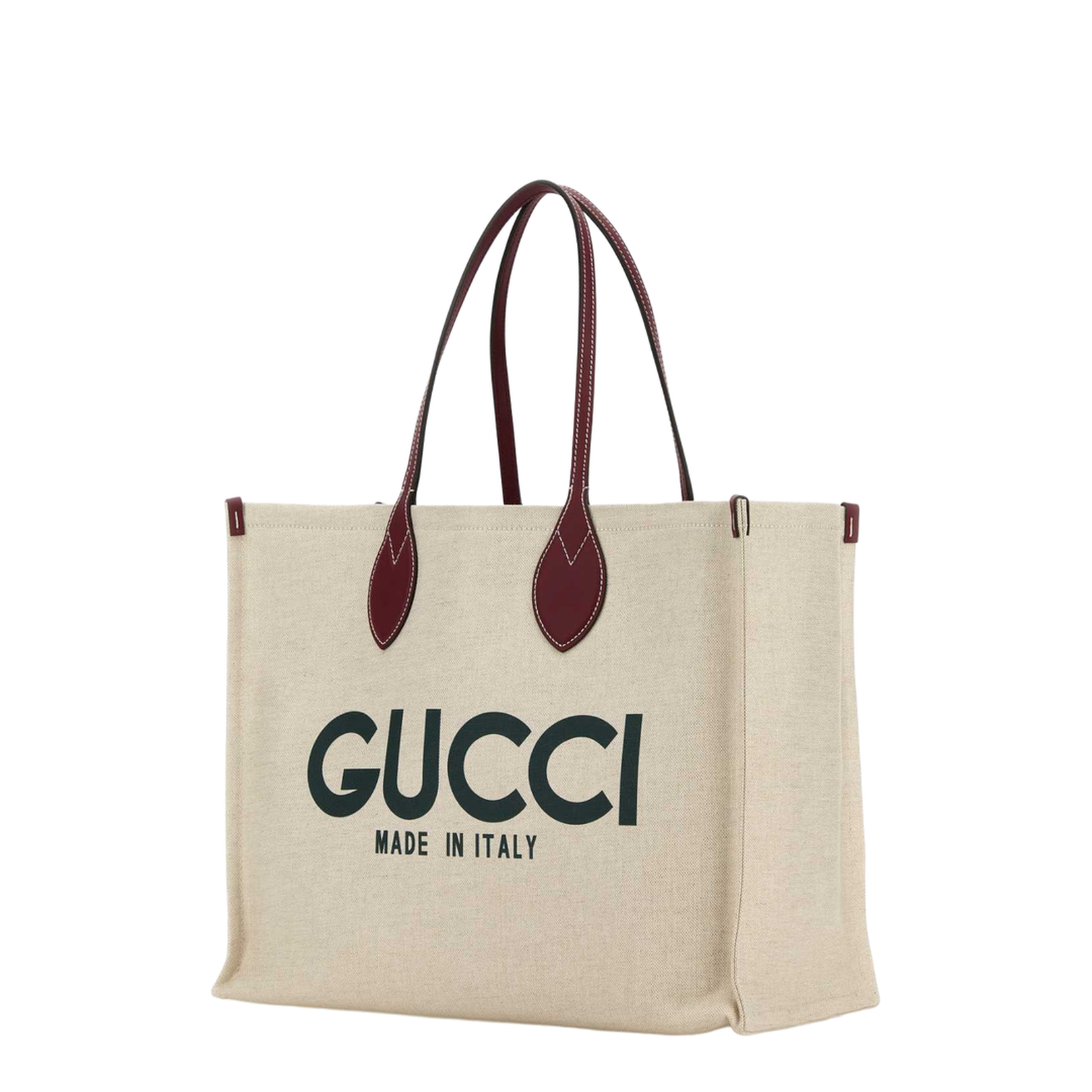 Large Canvas Tote Bag - Beige