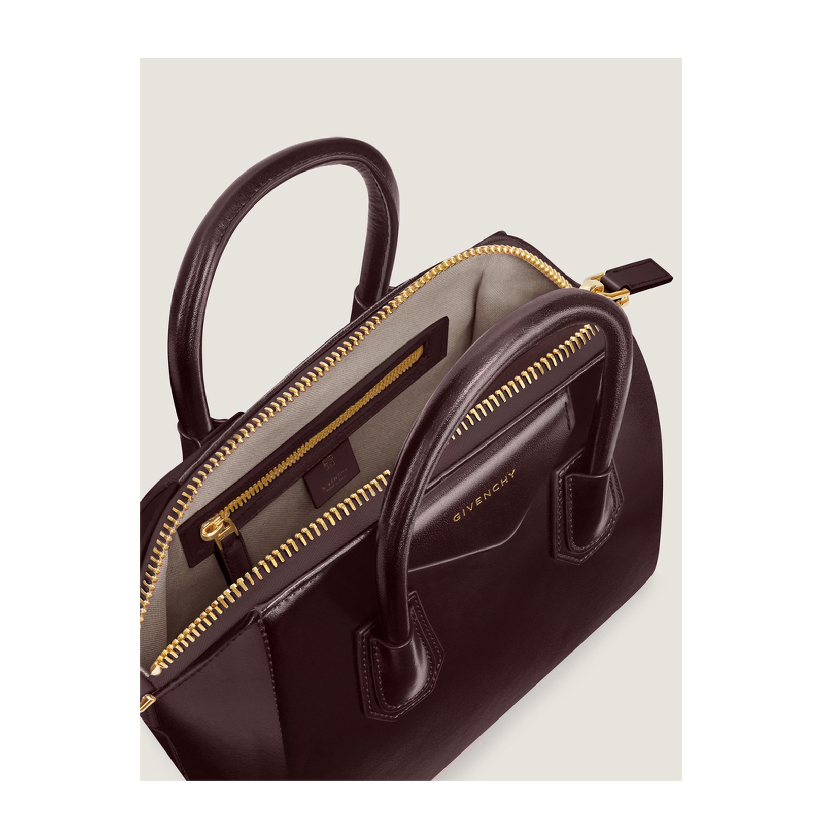 Small Antigona Bag in Box Leather