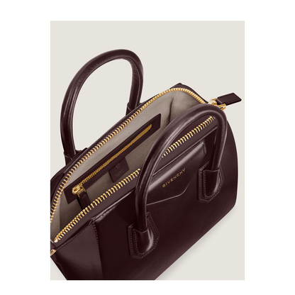Small Antigona Bag in Box Leather