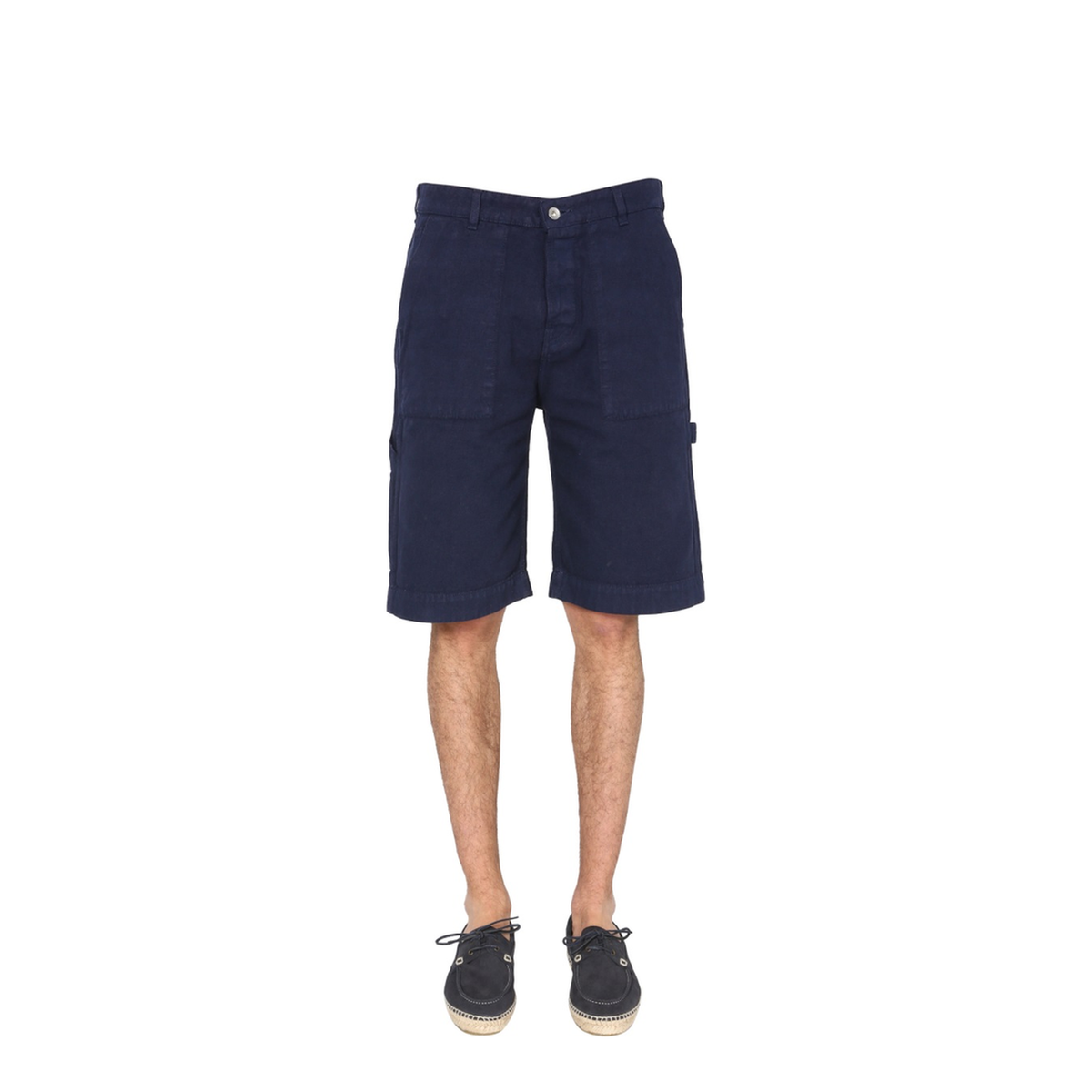 MAYFEYR - YMC - Cotton Canvas Bermuda - P9QAHY308NAVY