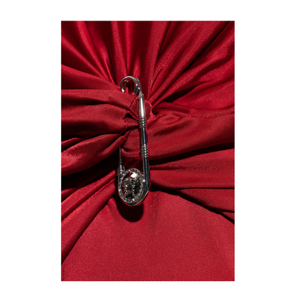 Red Fabric Dress